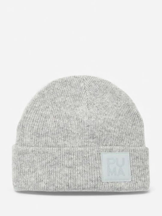 Archive Beanie Unisex Strickmütze in Grau