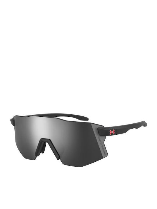 Under Armour Unisex Sunglasses with Black Frame and Black Lens UAGRIDPRO/G-124T4-99