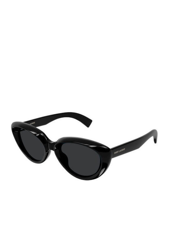 Ysl Unisex Sonnenbrillen mit Schwarz Horn umran...