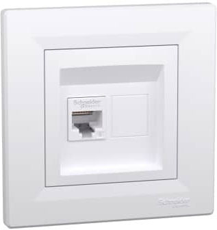 Rj45 Data Socket Cat6 Utp Schneider White Epg4700121
