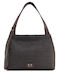 Straw Women's Shoulder Shopper Bag Brown