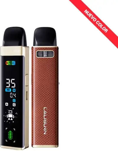 Uwell Caliburn G3 Pod Kit 2ml με Ενσωματωμένη Μπαταρία 1000mAh Brown Leather