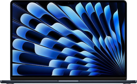 Apple MacBook Air 15,3" IPS Retina Display (M5-10-Kern/16GB/1TB SSD/10-Kern-GPU/10-Kern-GPU) Mitternacht (Tastatursprache Internationales Englisch)