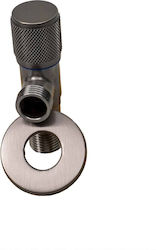 Robinet Colțar 1 2"-1 2" Cartuș Ceramic Negru Z-tools Zts 8312