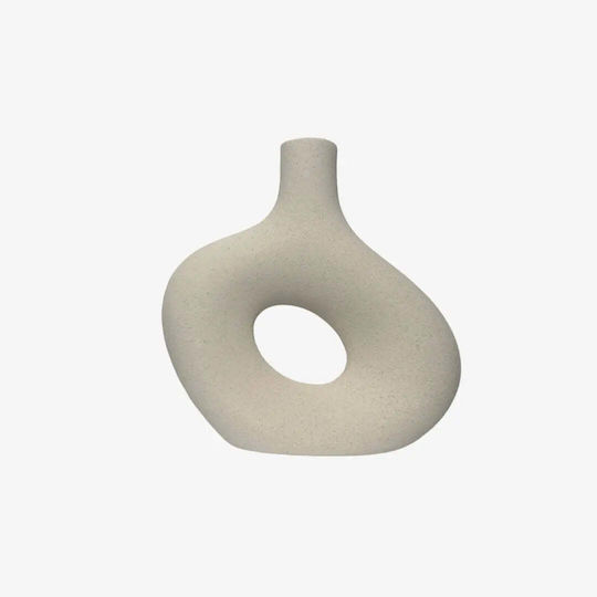 Phos & Gaia Ceramic Vase Luma Beige