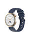 Huawei Watch GT4 41mm Official Steps Стил Сребриста Ключалка Силиконова Каишка Midnight