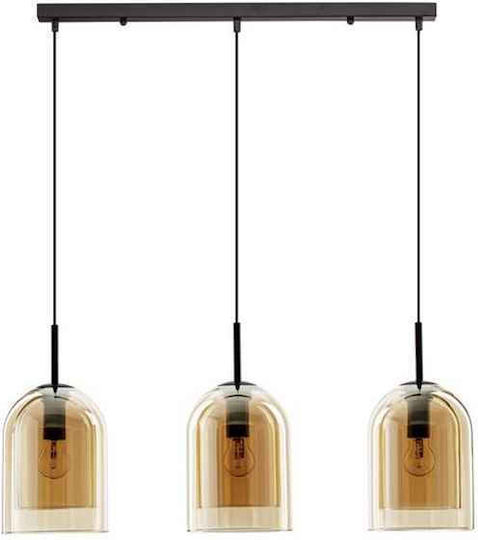 Nova Luce Висящо Таванно Осветително Тяло Черно 18x12x158см Nova Luce Висящо Таванно Осветително Тяло Черно 18x12x158см