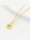 Charmy Necklace Monogram G From Gold Plated Steel