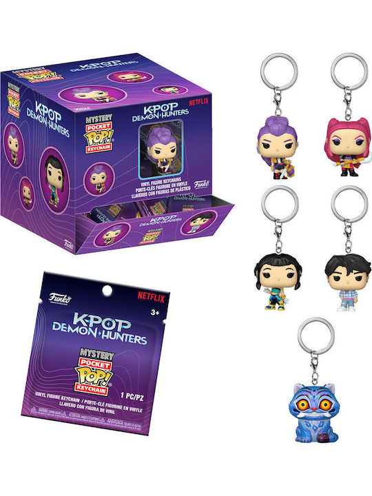 Funko Pocket Pop! Keychain Animation: KPop Demon Hunters - Assorted 12τμχ