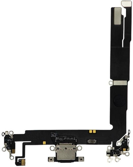 Handy Ersatzkabel Anschluss zum Aufladen Dock iPhone 16 Plus Schwarz