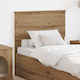 vidaXL Wooden Brown Bed Headboard 83x90cm