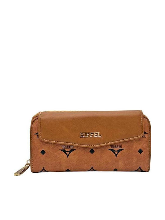 La tour Eiffel Large Fabric Women's Wallet Taba...