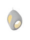 Eurolamp Pendant Ceiling Light White with E27 Socket 29x29x41cm