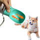 Ideaplus Pet Αυτόματo Πλαστικό Μπουκάλι Φαγητού για Σκύλο & Γάτα σε Πράσινο Χρώμα