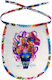 Koupakoupa Kpop Demon Hunters Huntrix Waterproof Baby Bib Made of 100% Cotton with Lace Band for 3 m+