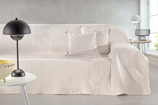 Guy Laroche Soho Armchair Throw W180xL150cm Ivory
