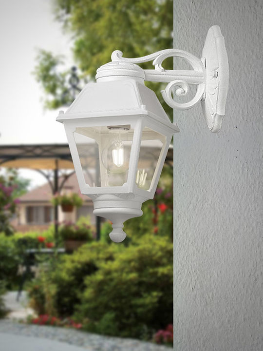 Eurolamp Επιτοίχιο Εξωτερικό Φαναράκι E27 IP55 43εκ.
