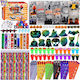 Halloween Party Dekorationszubehör Set Diy Taschen 192 Stück