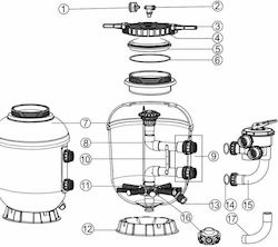 Emaux 06011029 Manometer