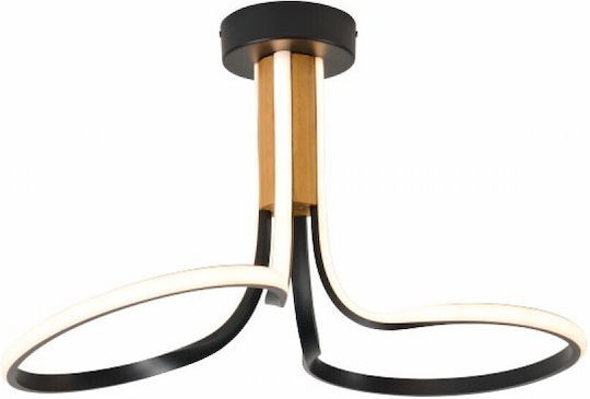 Spot Light Lumini Suspendate Negru LED Cu Culoare Deschisă Bianco Reglabil