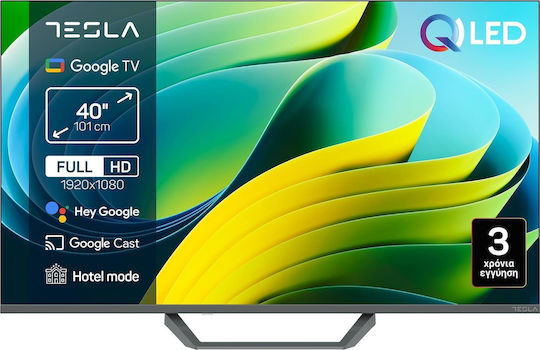 Tesla Smart Τηλεόραση 40" Full HD QLED Series 6 HDR (2026) Q40E665GFS