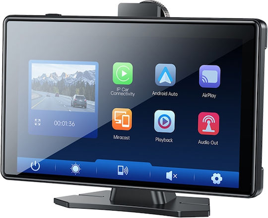 Yesido 9 Inch Touch Screen Multimedia for Car Dashboard with Apple CarPlay Android Auto Bluetooth and GPS