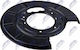 Έλασμα Πιτσιλίσματος Δισκόπλακα Mercedes-benz Viano 2003-0 3.7l Bus Mercedes-benz Viano 2003-0 3.0l Bus Mercedes-benz Viano 2003-0 2.2l Bus