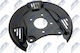 Splash Plate Brake Disc Toyota Avensis 1997-2003 1.6l Sedan Toyota Avensis 1997-2003 1.8l Sedan Toyota Avensis 1997-2003 2.0l Sedan