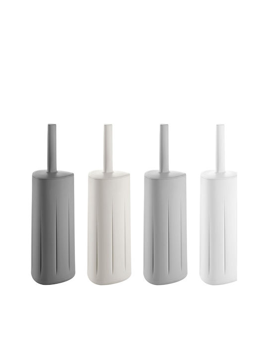 Sidirela E-1029-1 Kunststoff Toilettenbürste Badezimmer Grau
