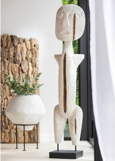 J-Line Dekorative Figur aus Holz 35x24x144cm