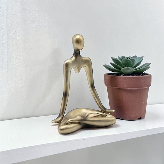 Decorative Statuette Polyresin 16.5x7.5x22cm