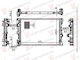 Water Radiator 2.0-3.0 Diesel 615x410 Bmw X3 G01 17-21 17118472272 1 Pc