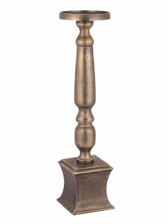 PTMD Collection Κηροπήγιο Αλουμινίου 18x18x70εκ. (Διάφορα Χρώματα)