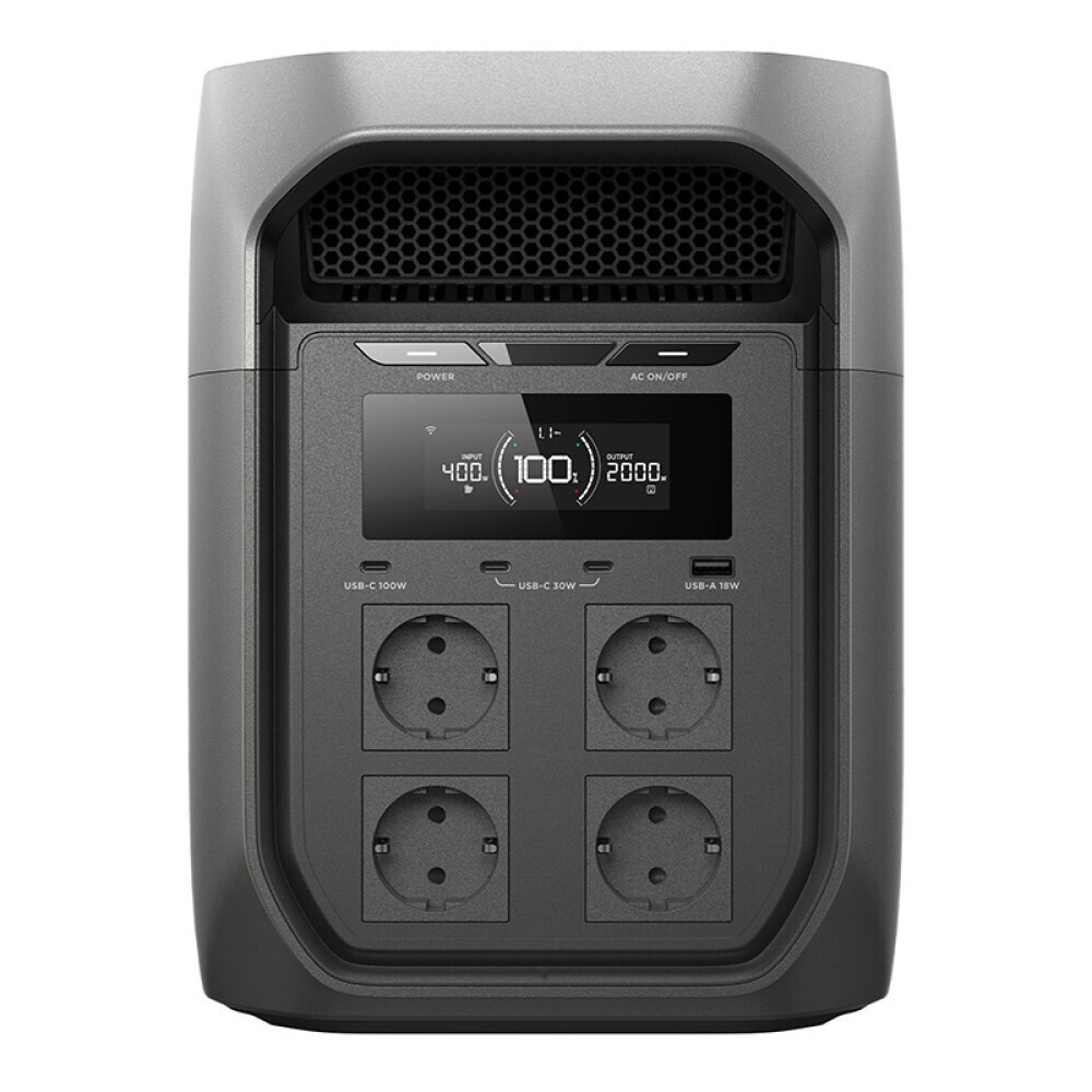 EcoFlow Delta 3 Max Power Station Χωρητικότητας 2048Wh (EFD3M-G-EU-CBOX)