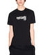 T-shirt Μαύρο