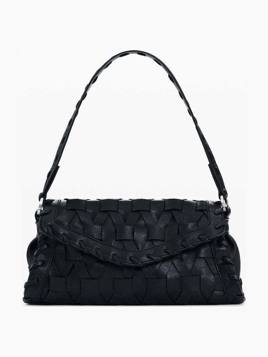 Damentasche Stoff Damen Handtasche Schwarze