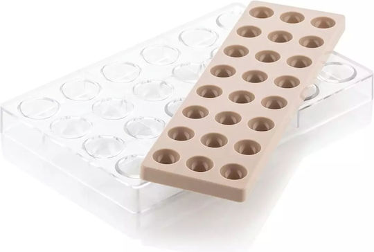 Silikomart Bakeware Tin For Chocolates Made Of Silicone 24 Sockets 3.1x3.1x1.65cm