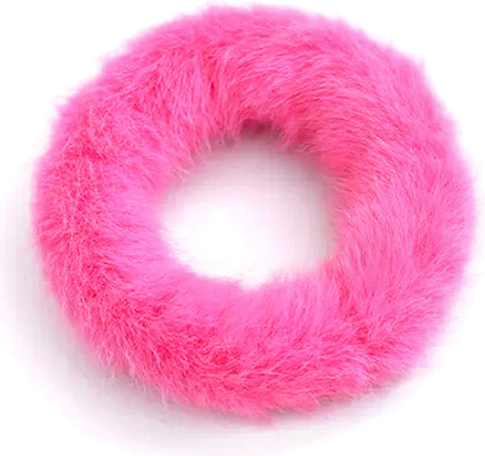 Classic Cabbage Hair In Raspberry Duvet Fur