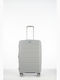 Verage Spinner Medium Hard Suitcase Light Gray With 4 Wheels Height 67cm