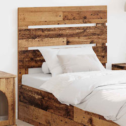vidaXL Wooden Bed Headboard Brown 83x100cm