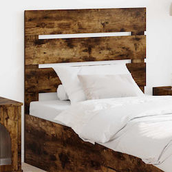 vidaXL Wooden Bed Headboard Brown 83x100cm