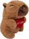 Jucărie de Plus Capibara Inimă "Te Iubesc" 20cm