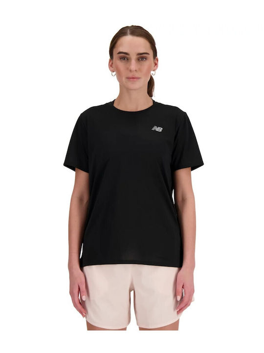 New Balance Γυναικείο Αθλητικό T-shirt Bk