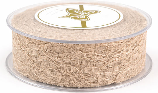 Spitzenband Beiges 18m