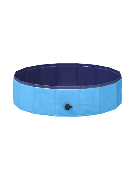 vidaXL Piscină Pentru Câini 80 cm Albastră