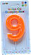 Neon Orange Glitter No 9