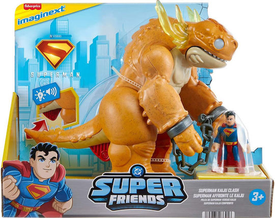 Action Figure Imaginext Superman with Sounds and Light for 3+ Years 25cm