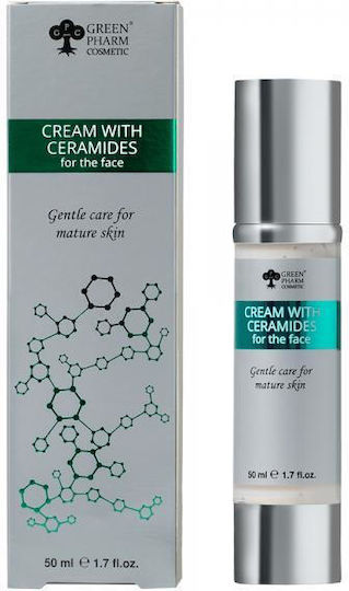 Green Pharm Cosmetic Face Cream With Ceramides Moisturizing Face Cream With Ceramides 50ml