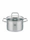 ELO Deep Stainless Steel Pot 1.2lt 14cm