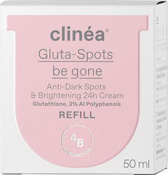 Clinea Gluta-spots Be Gone Light Refill Κρέμα για Λάμψη 50ml